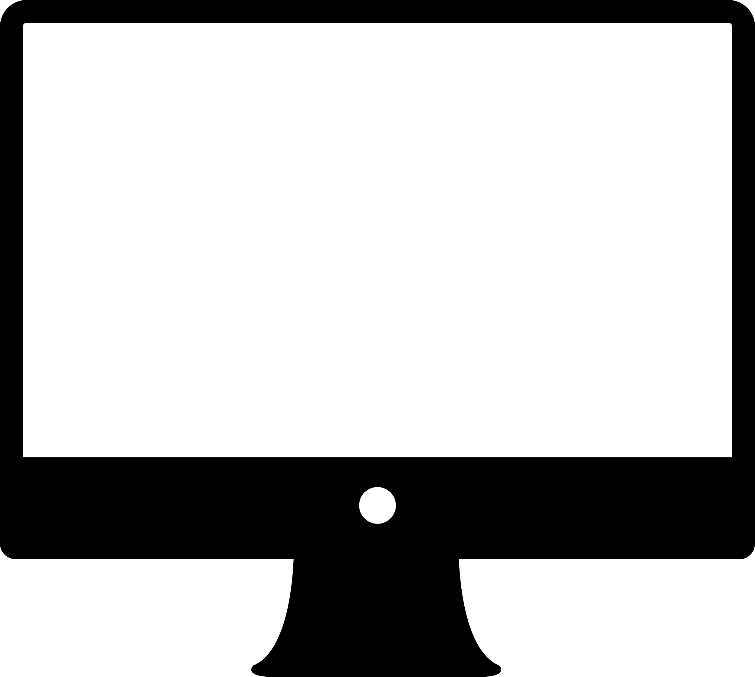 Apple Monitor Black And White Svg Vector Free Vectors